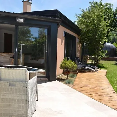 Charmant Logis Neuf Equipe/Piscine/Spa/Sauna/Gym Heyrieux Exterior photo